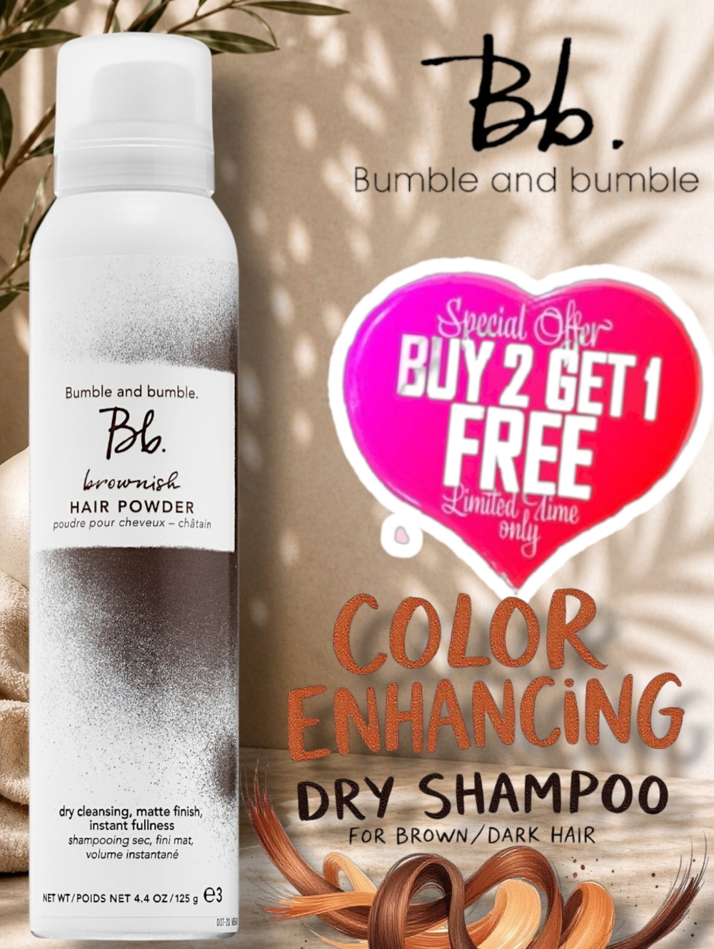 Bumble and Bumble Brownish Dry Color  Enhancing Shampoo